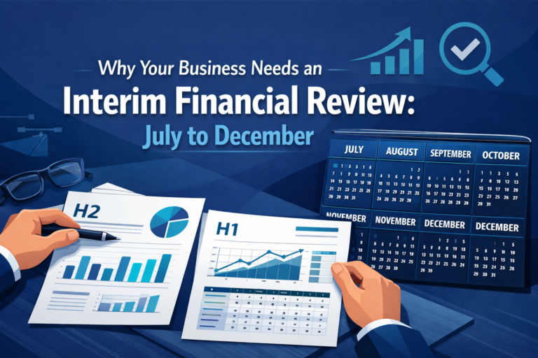 interim financial review in Australia